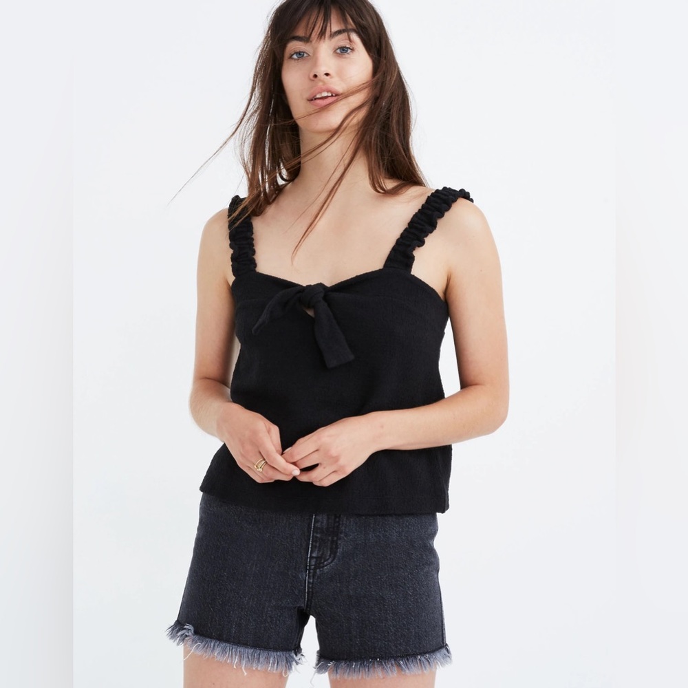 Madewell Tie-Front Tank Top